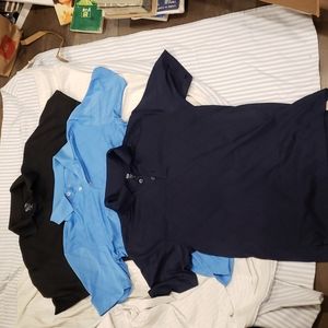 3 Champion Golf shirts